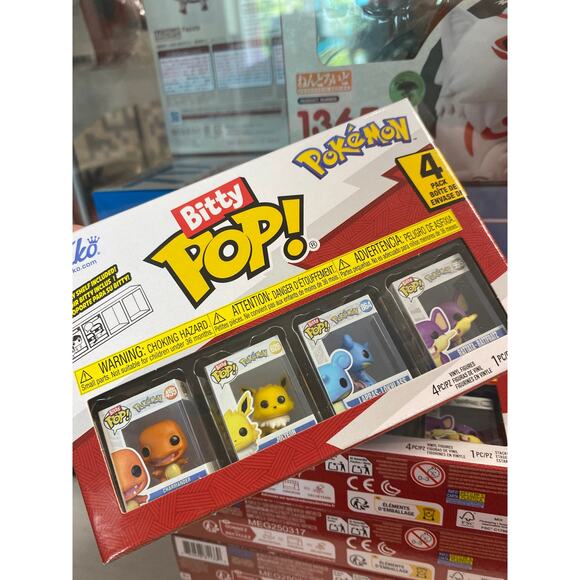 Pokemon Charmander Funko Bitty Pop! Mini Figure 4pk - Picture 2 of 3